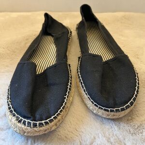 Kohl's Black Espadrille Shoes